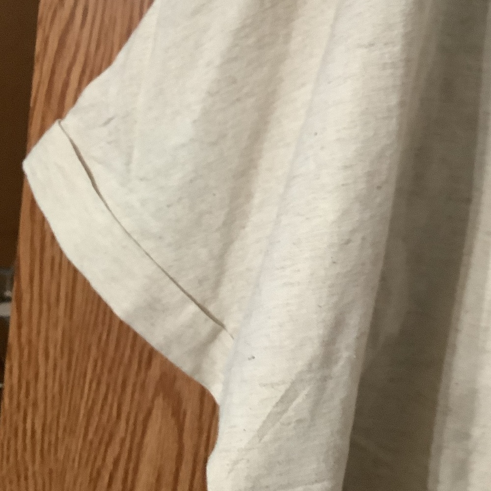 Beige Wide-Leg Pants and top with Distressed Detail a set - Picture 7 of 9